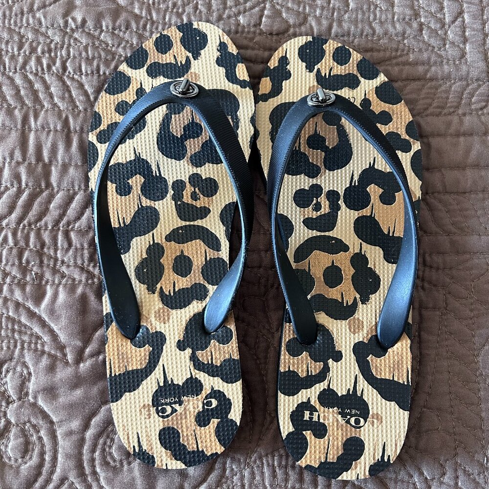 Coach Flip flops
